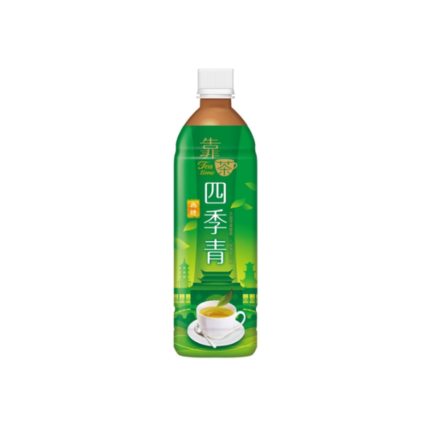 波蜜靠茶 - 四季青無糖 (580ml)