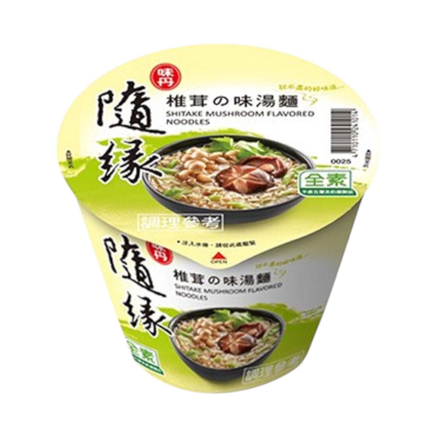 味丹隨緣 - 椎茸之味 湯麵 (杯) 60g