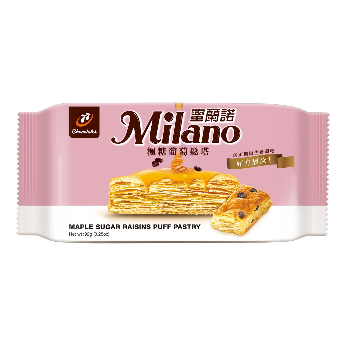 蜜蘭諾 - 楓糖葡萄鬆塔 (92g)