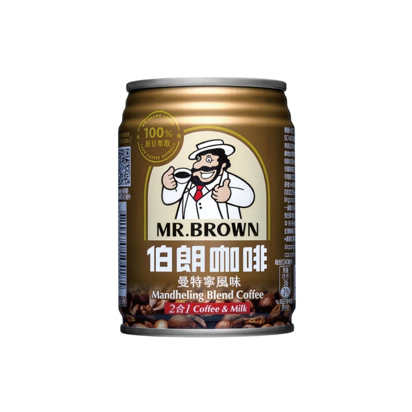 金車 - 伯朗曼特寧二合一咖啡 (240ml)
