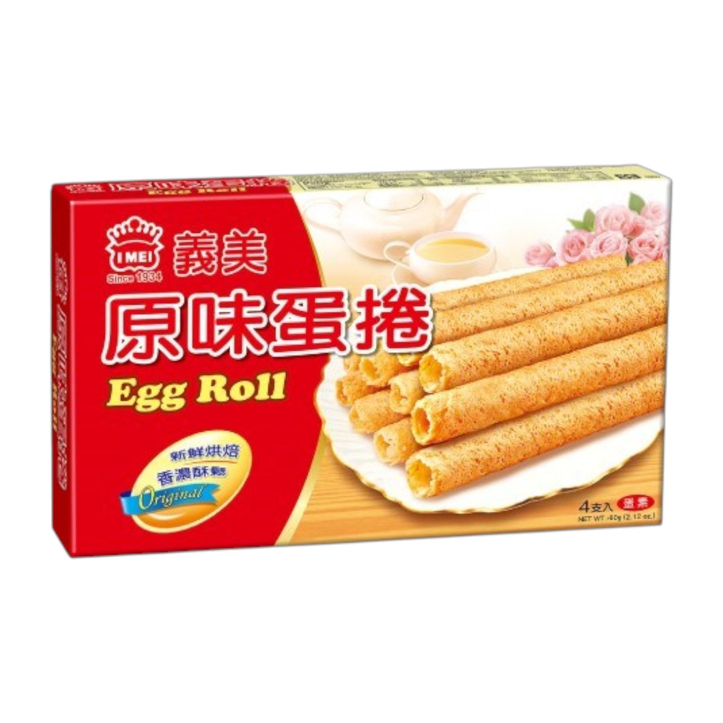 義美-原味蛋捲 (60g)