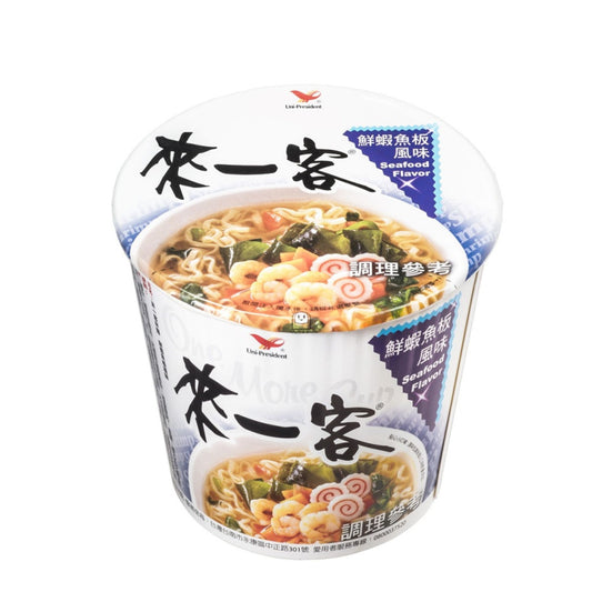 統一來一客 - 鮮蝦魚板風味 (碗) 63g