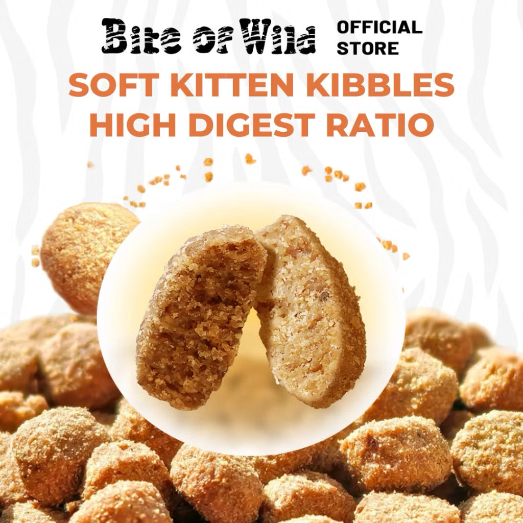 Petour Bite of Wild - 鮪魚無穀軟顆粒幼貓飼料 (K42) 1kg