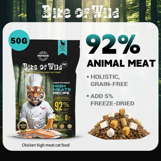 Petour Bite of Wild - 高肉含量無穀貓糧 (P42) 50g
