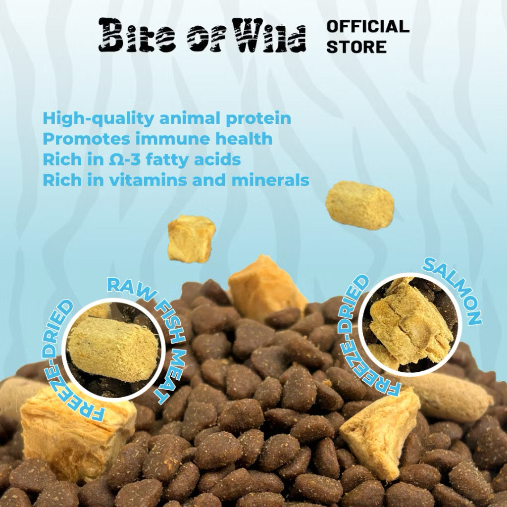 Petour Bite of Wild - 6魚配方無穀貓糧 (F42) 50g