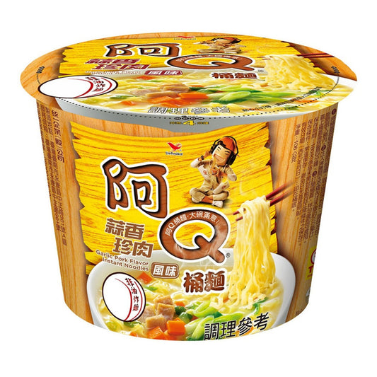 統一阿Q桶麵 - 蒜香珍肉 (碗) 106g
