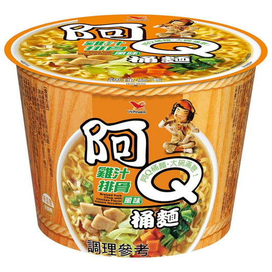 統一阿Q桶麵 - 雞汁排骨 (碗) 107g